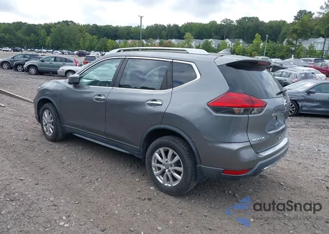 2017 Nissan Rogue Sv z USA, uszkodzony, nr VIN KNMAT2MV5HP546406